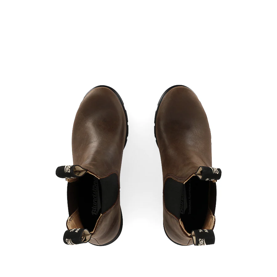 1673 W - ANTIQUE BROWN LEATHER - Image 5
