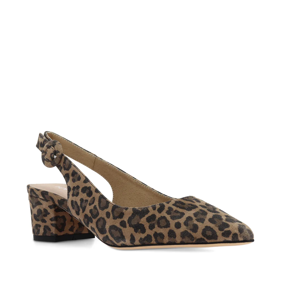 ABIGALE - CAMEL LEOPARD SUEDE - Image 3