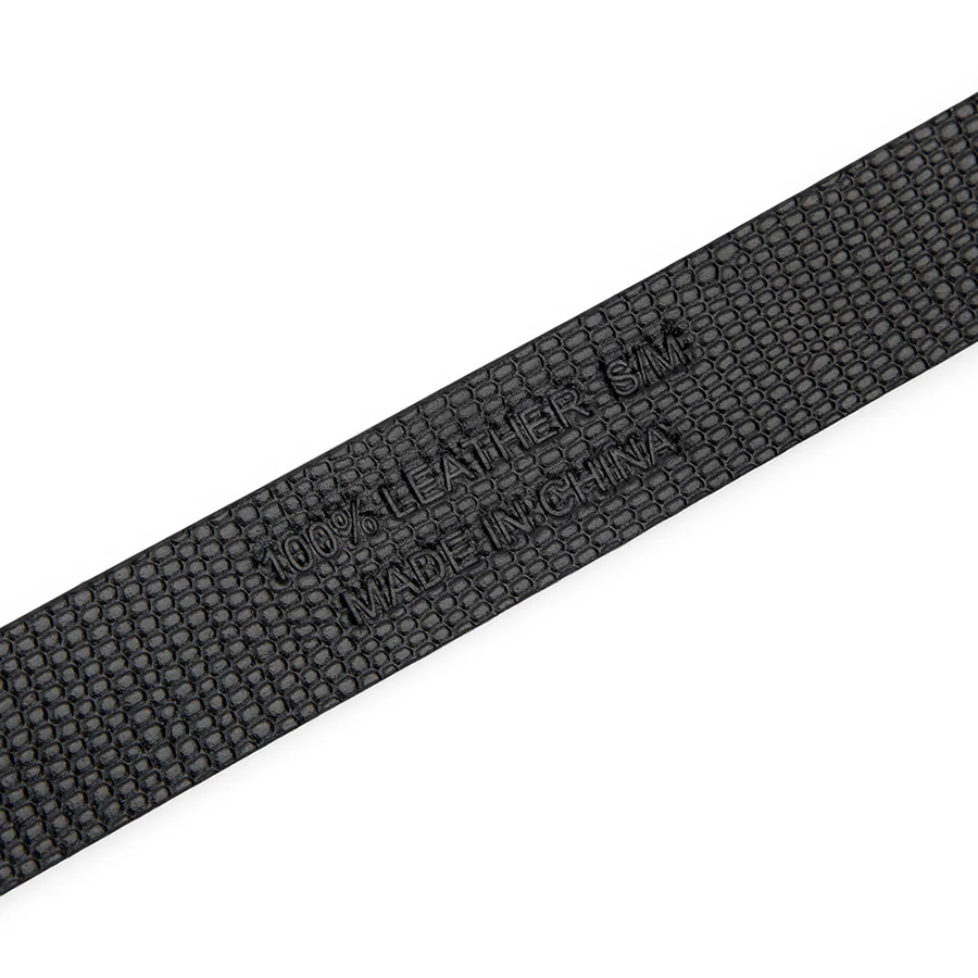 ADELE BELT - BLACK LIZARD LEATHER - Image 7