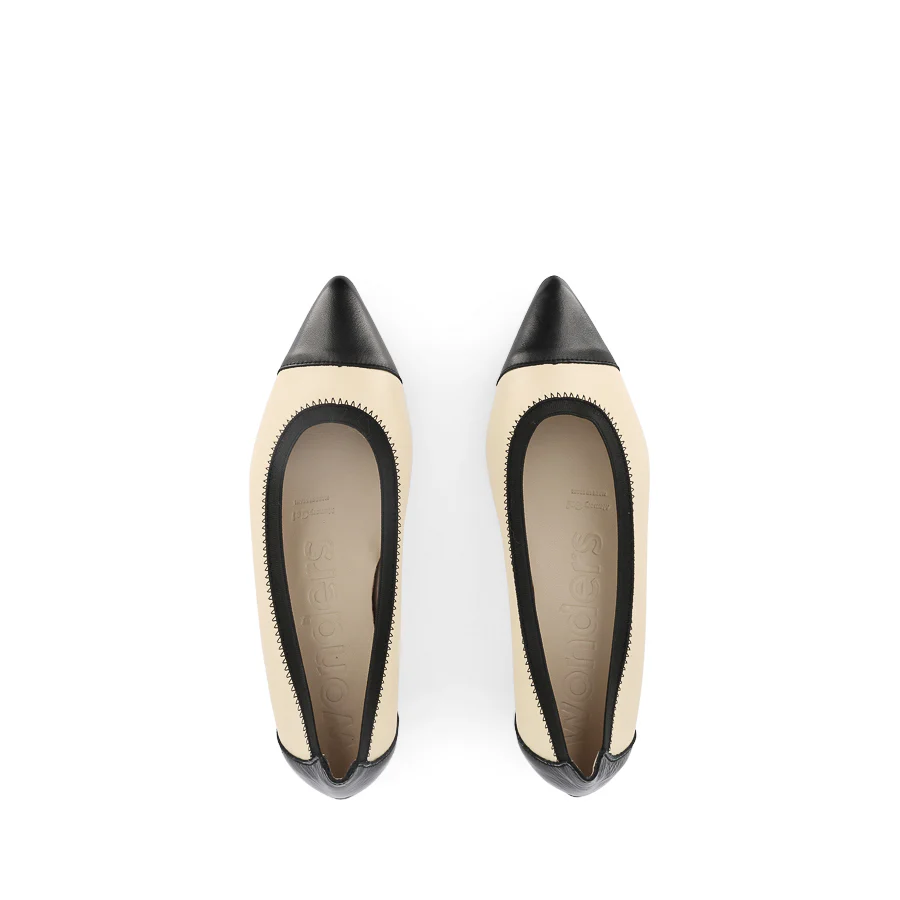 AISHA A-3803 - BLACK/NATURAL LEATHER MULTI - Image 5