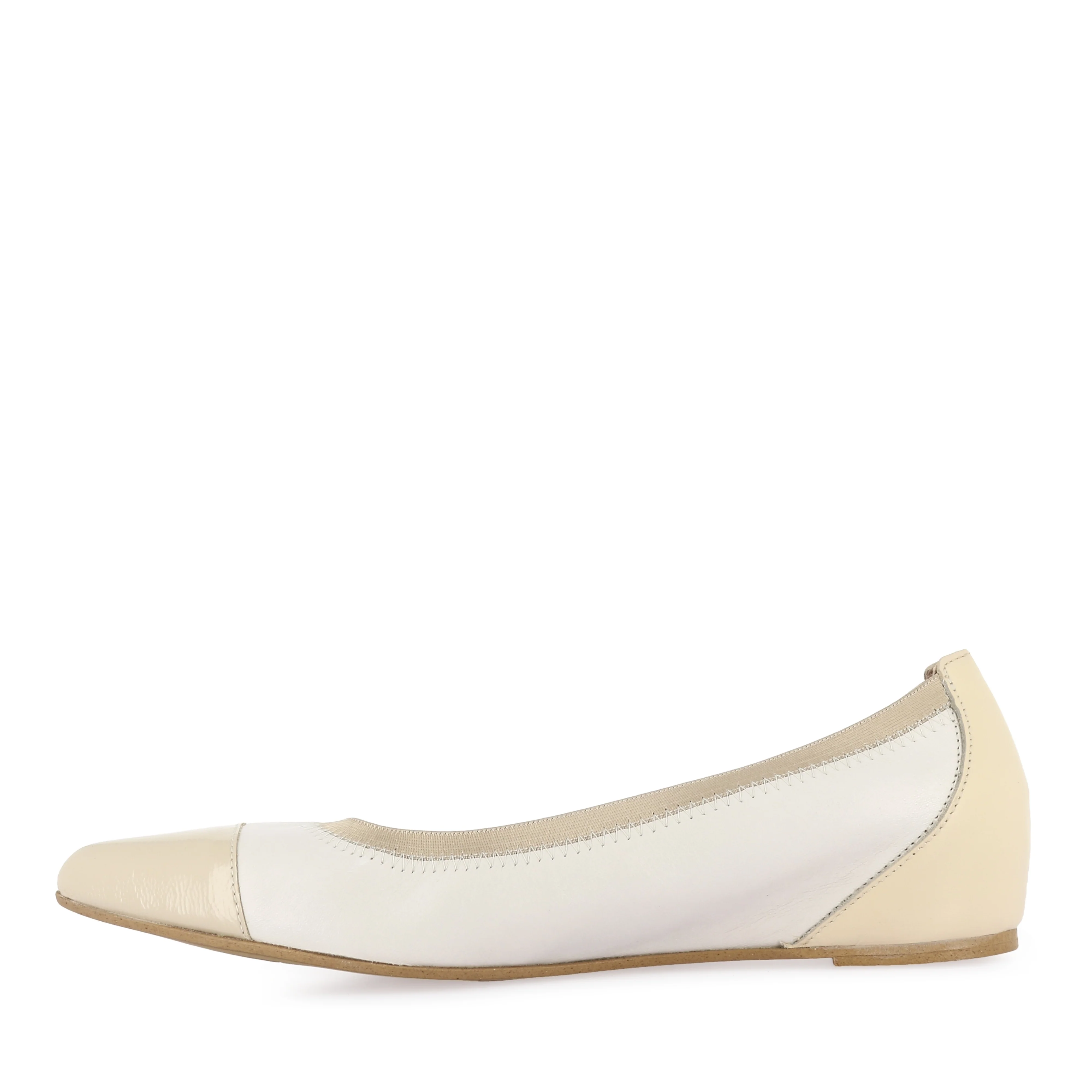 AISHA A-3803 - OFF WHITE/NATURAL LEATHER MULTI - Image 2