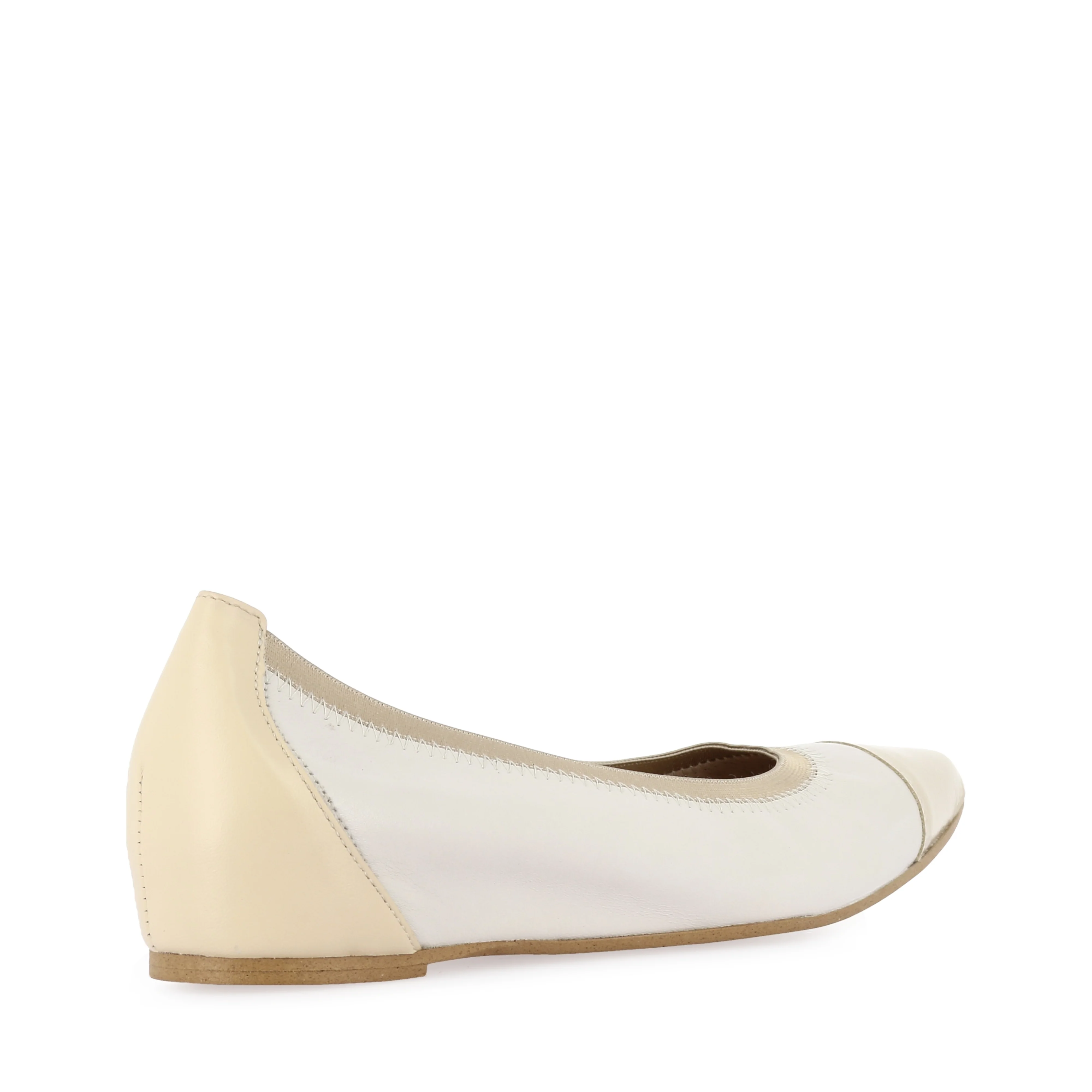 AISHA A-3803 - OFF WHITE/NATURAL LEATHER MULTI - Image 4