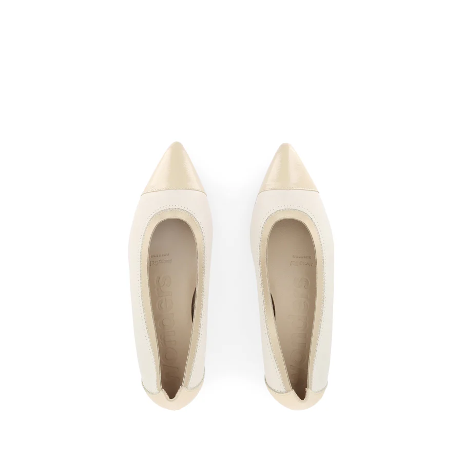 AISHA A-3803 - OFF WHITE/NATURAL LEATHER MULTI - Image 5