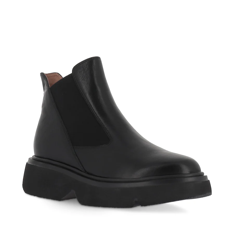 AISLEY - BLACK BLACK LEATHER - Image 3