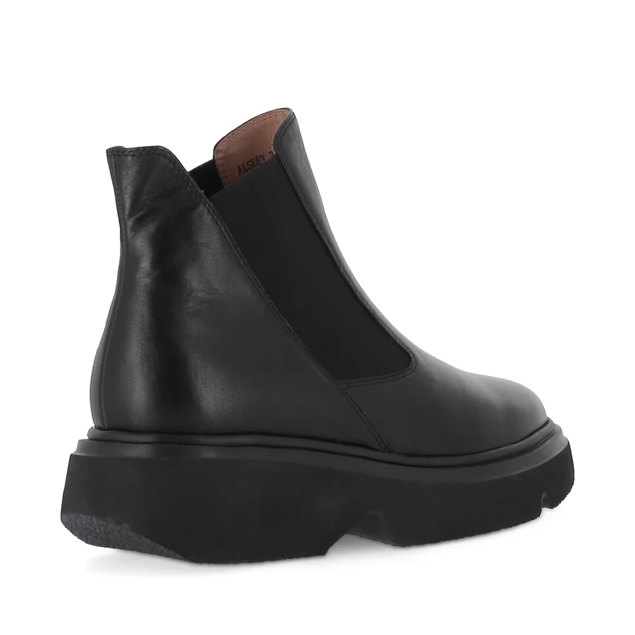 AISLEY - BLACK BLACK LEATHER - Image 4