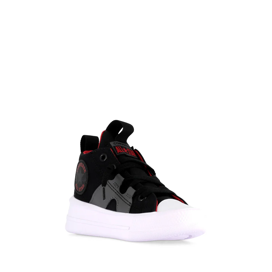 ALL STAR KID ULTRA MID - BLACK/IRON GREY/RED - Image 3