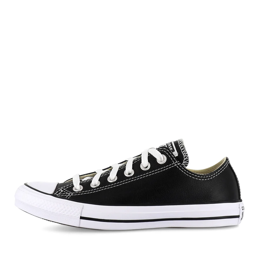 ALL STAR LOW LEATHER - BLACK - Image 2