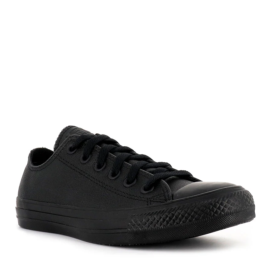 ALL STAR LOW LEATHER - BLACK MONO - Image 3