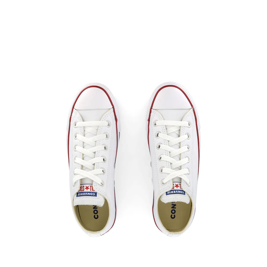 ALL STAR LOW LEATHER - WHITE - Image 5