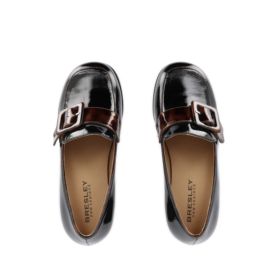 ALLYOOP - BLACK TURTLE PATENT LEATHER - Image 5
