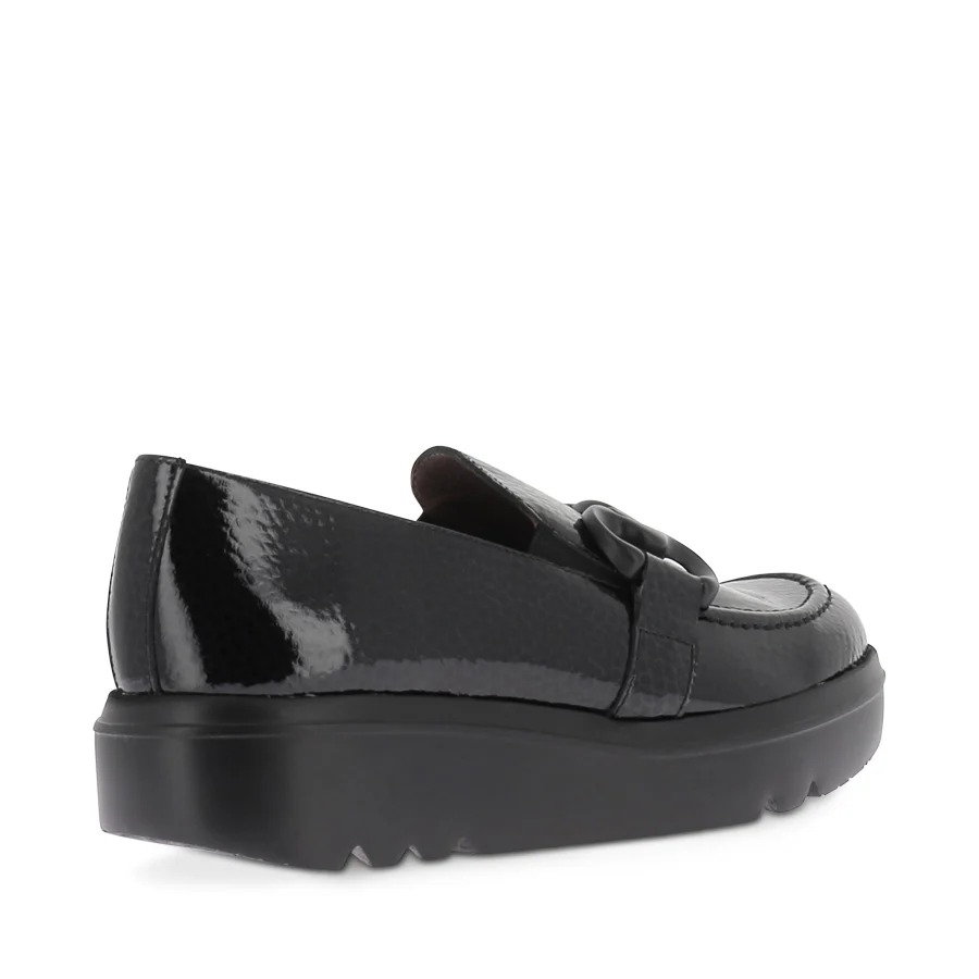 ALMA A-2821 - BLACK PATENT-BLACK SOLE - Image 4