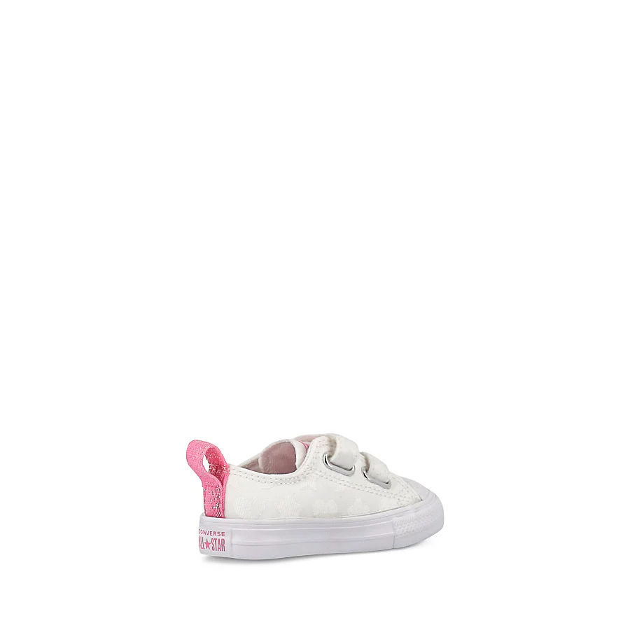 ALL STAR LOW INFANT 2V BE-DAZZLING - WHITE/OOPS PINK/WHITE - Image 4