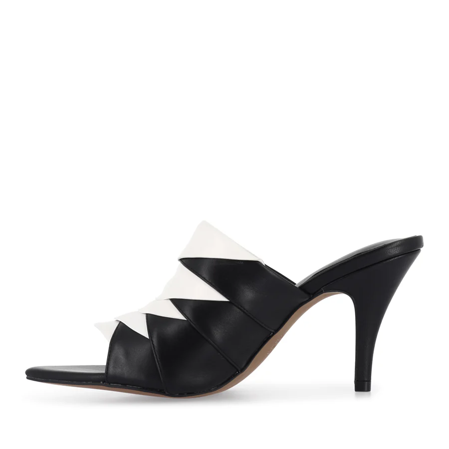 AMA - BLACK WHITE SOFT LEATHER - Image 2