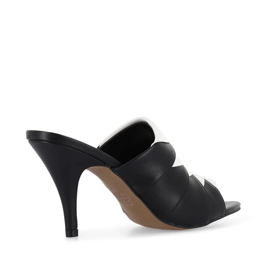 AMA - BLACK WHITE SOFT LEATHER - Image 4