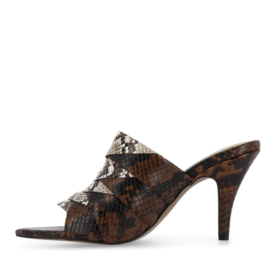 AMA - BROWN BEIGE SNAKE LEATHER - Image 2