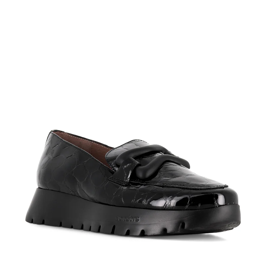AMIRS A-2430 - BLACK CROC PATENT - Image 3