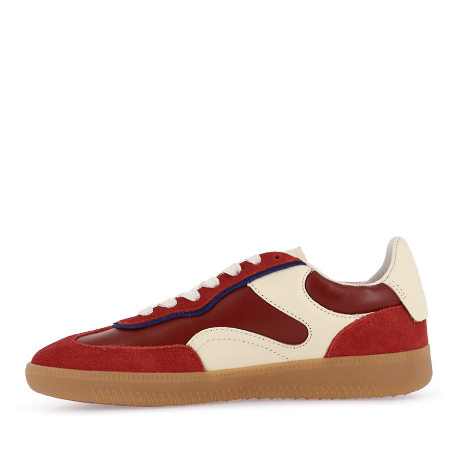 ANTIGONA - RED LEATHER/SUEDE - Image 2