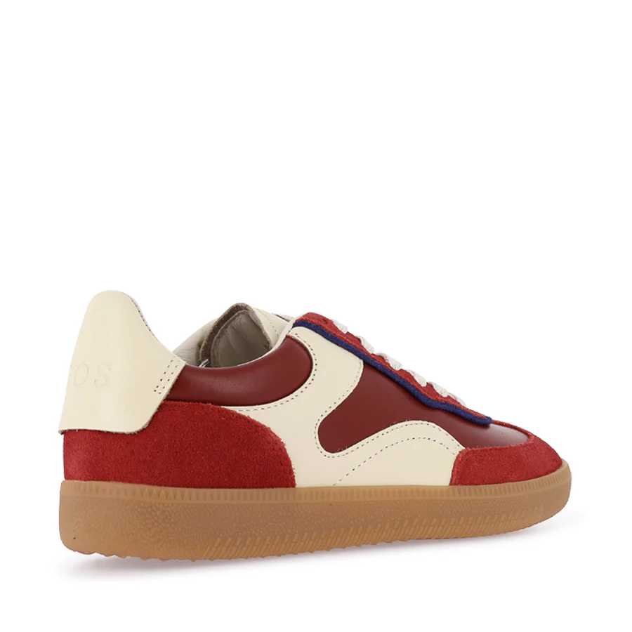 ANTIGONA - RED LEATHER/SUEDE - Image 4
