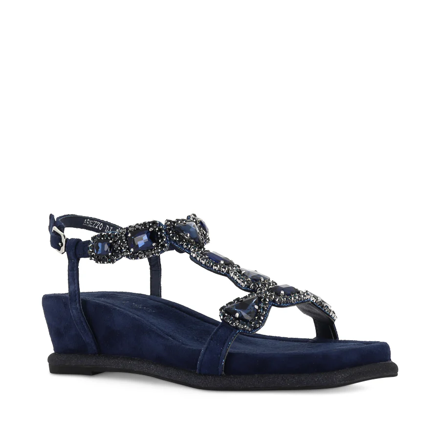 AREZZO - NAVY SUEDE - Image 3