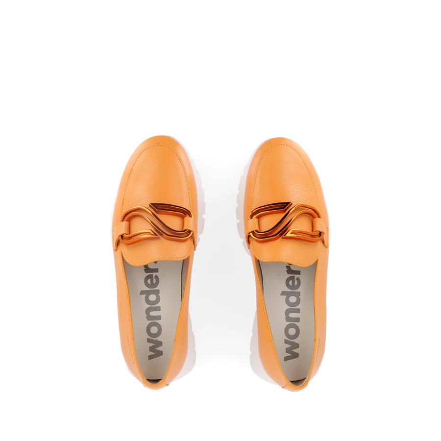 ARIANA A-2462 - ORANGE LEATHER - Image 5