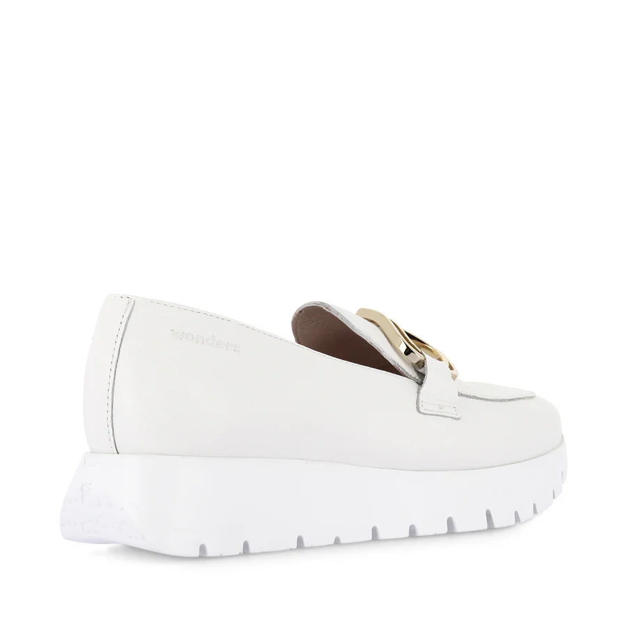ARIANA A-2462 - WHITE LEATHER - Image 4