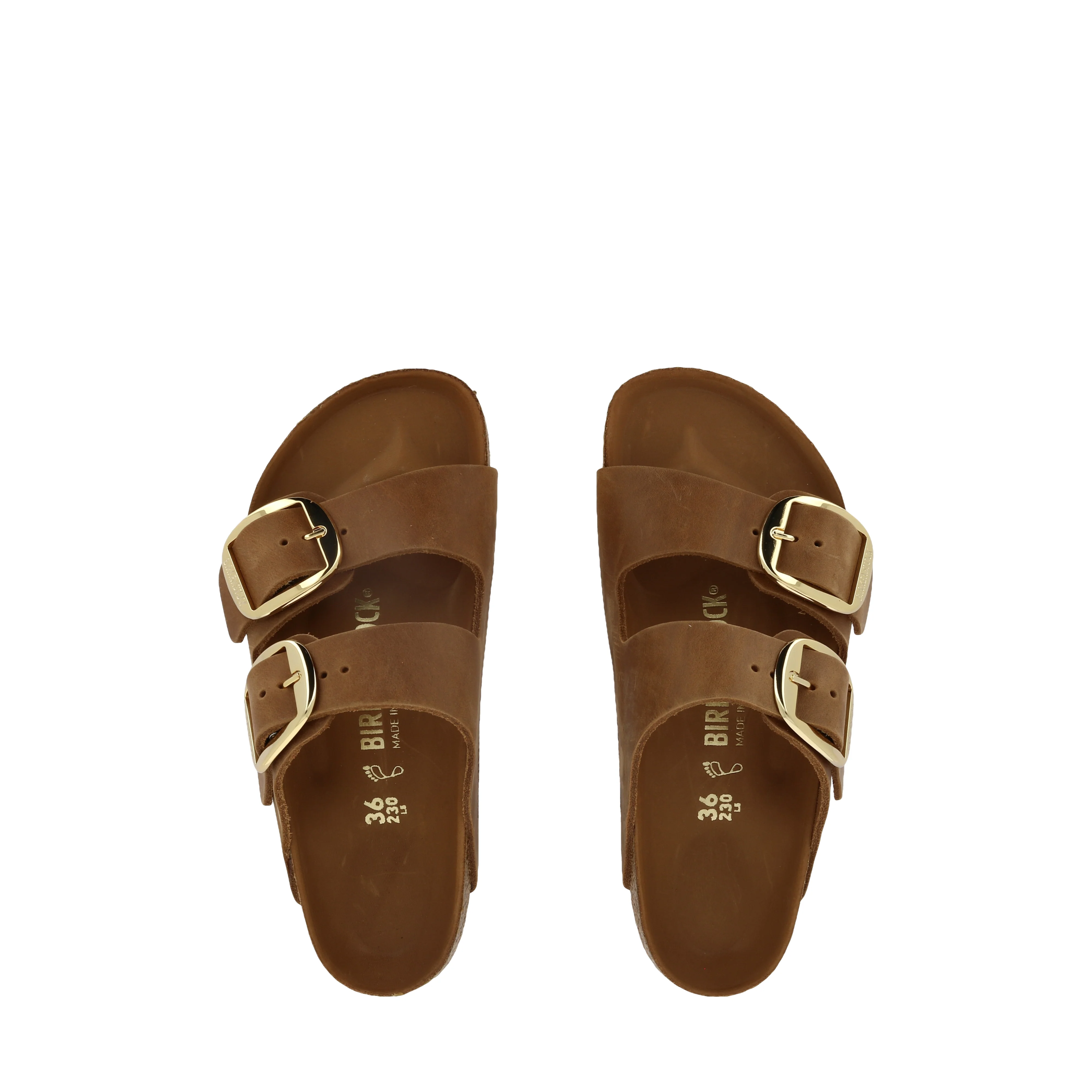 ARIZONA BIG BUCKLE - COGNAC OILED LEATHER - Image 5