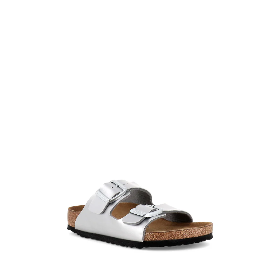 ARIZONA KIDS BIRKO-FLOR NARROW - METALLIC SILVER - Image 3