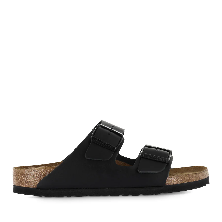 ARIZONA LEATHER NARROW - BLACK LEATHER