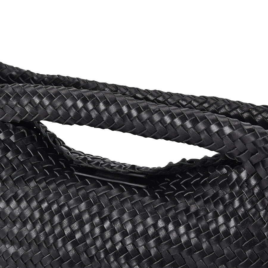 ASHA CROSSBODY - BLACK LEATHER - Image 6