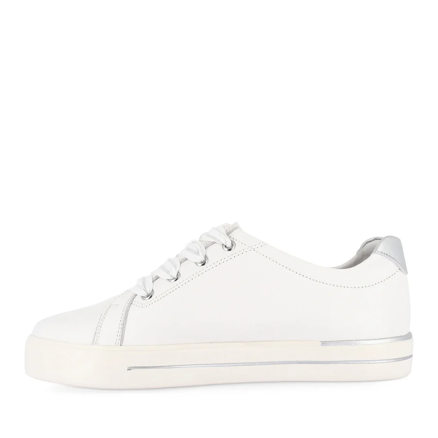 AUDRY W - WHITE SILVER LEATHER - Image 2