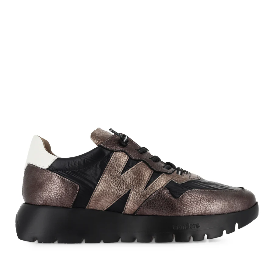 AVELYN A-2491 - BLACK/TAUPE MULTI COMBO