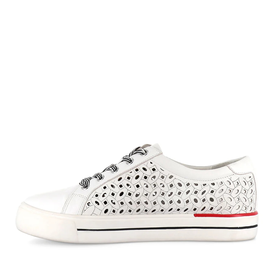 AYLEEN W - WHITE LEATHER - Image 2
