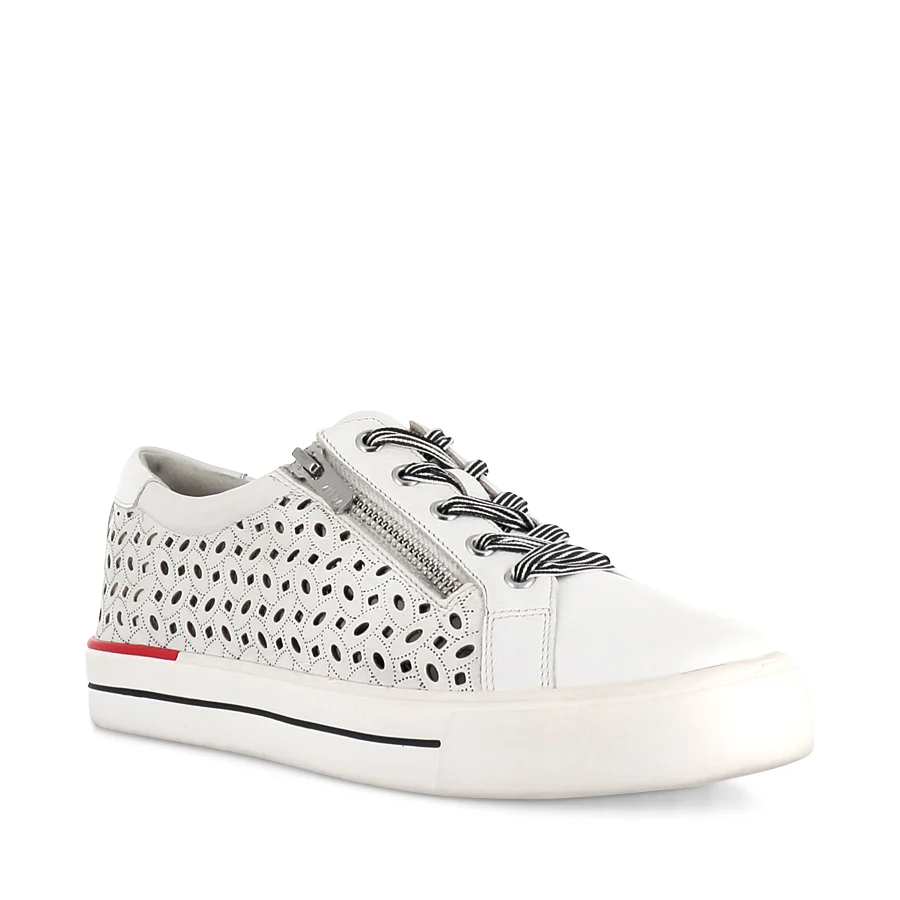 AYLEEN W - WHITE LEATHER - Image 3