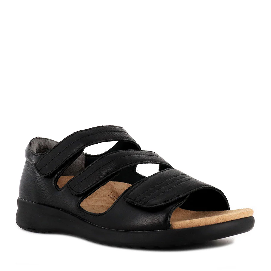 BARDOT XW - BLACK LEATHER - Image 3
