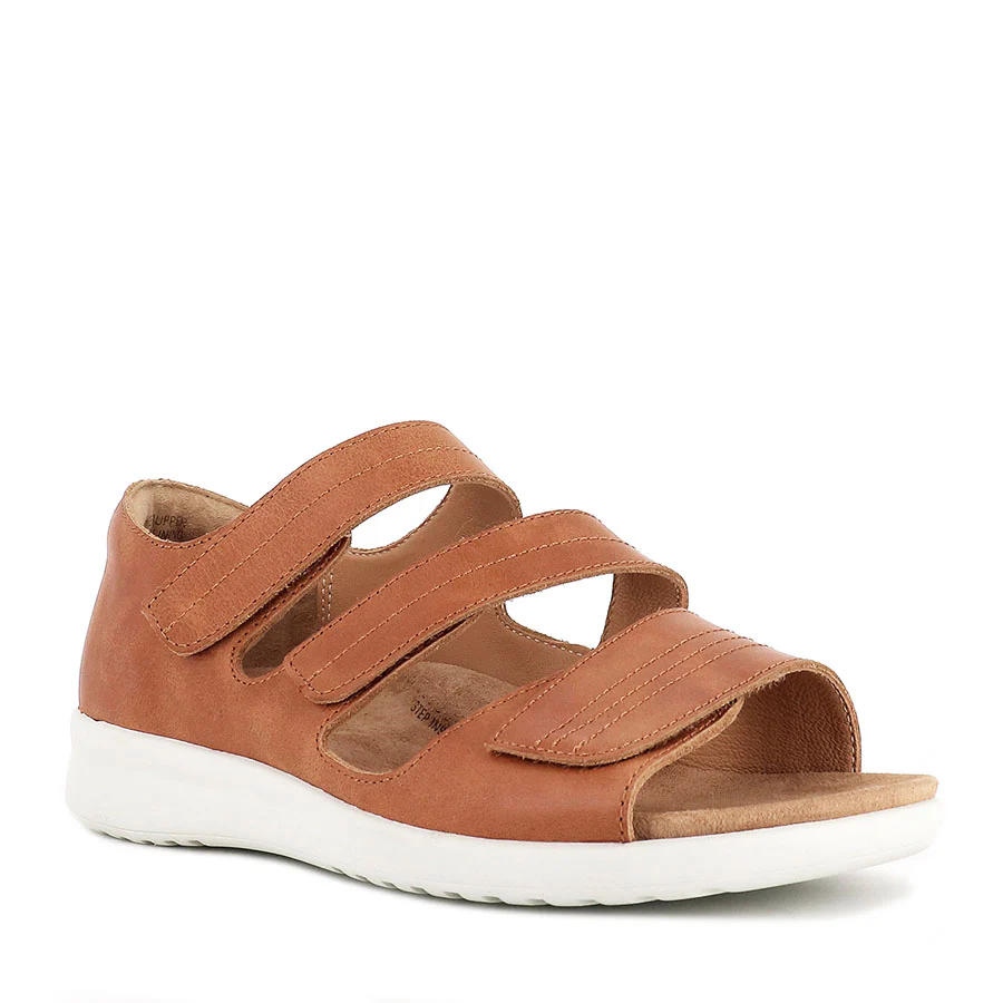 BARDOT XW - TAN WHITE LEATHER - Image 3