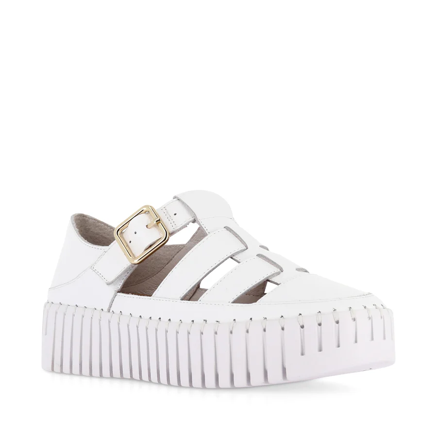 BAYTOWN - WHITE LEATHER - Image 3