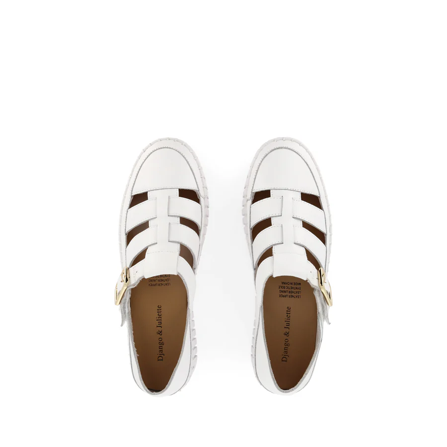 BAYTOWN - WHITE LEATHER - Image 5