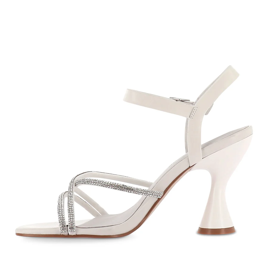 BOSSY - WHITE LEATHER - Image 2