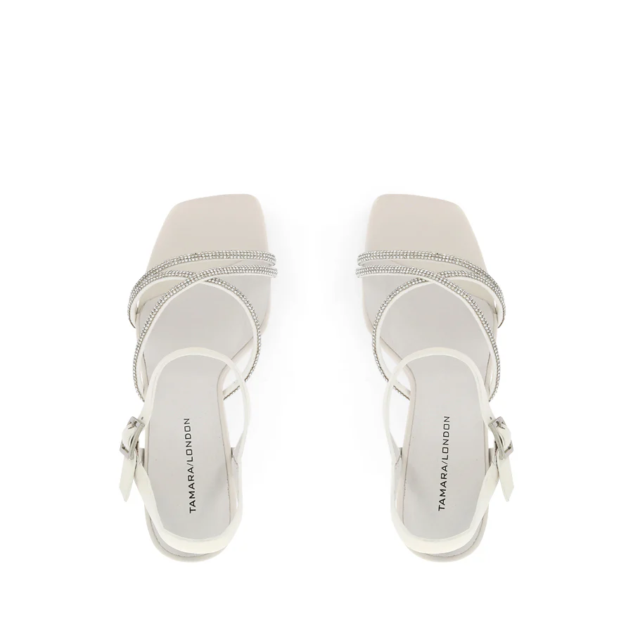 BOSSY - WHITE LEATHER - Image 5