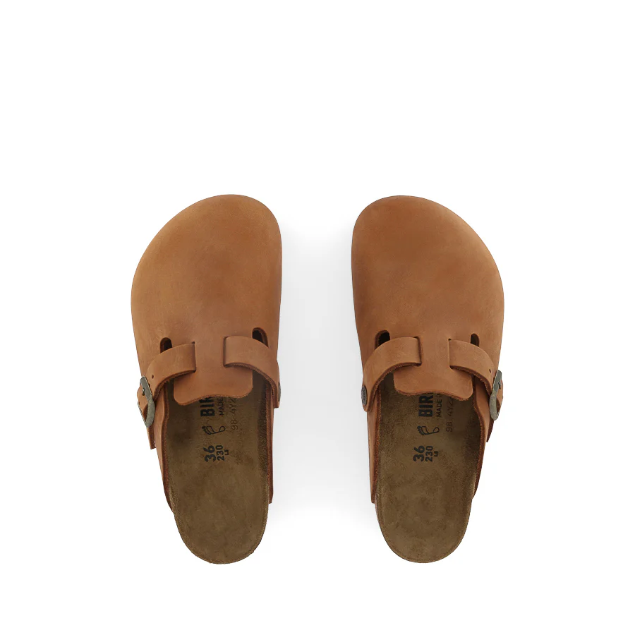 BOSTON NATURAL LEATHER - COGNAC OILED LEATHER - Image 5