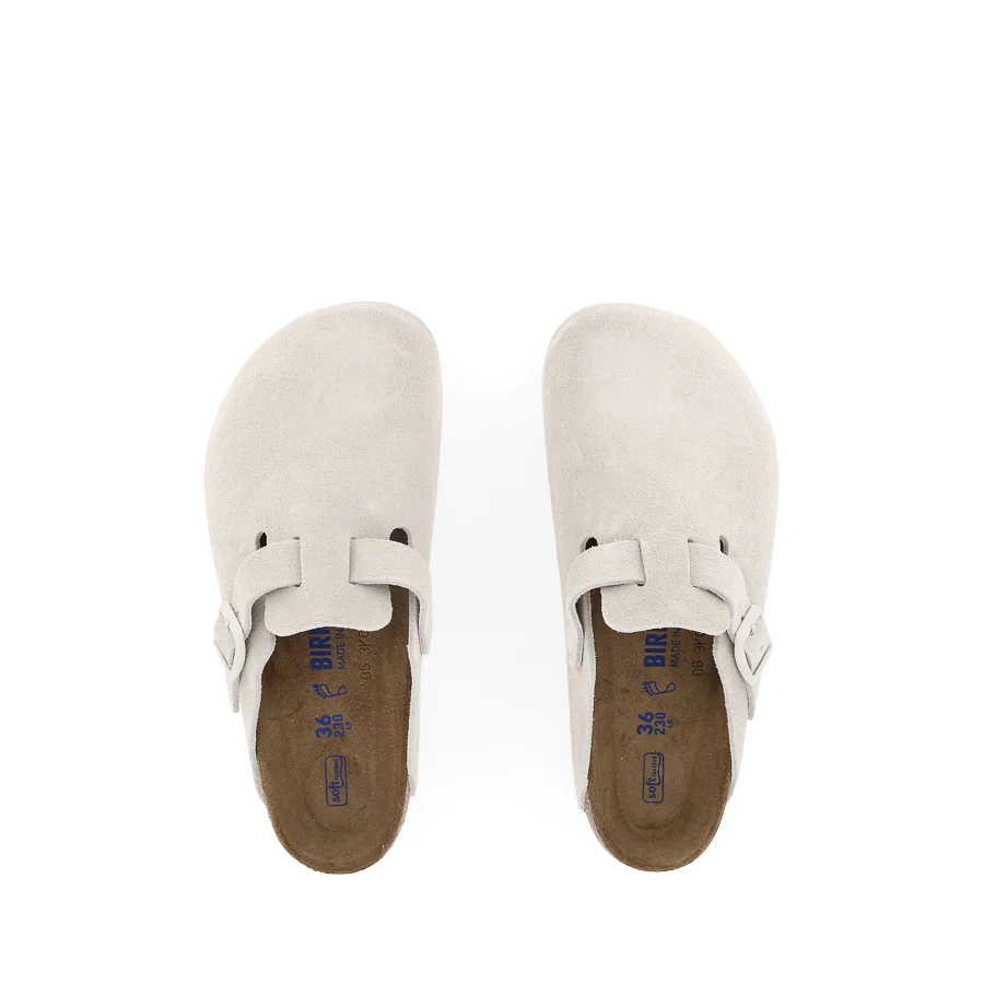BOSTON SUEDE SFB - ANTIQUE WHITE SUEDE - Image 5