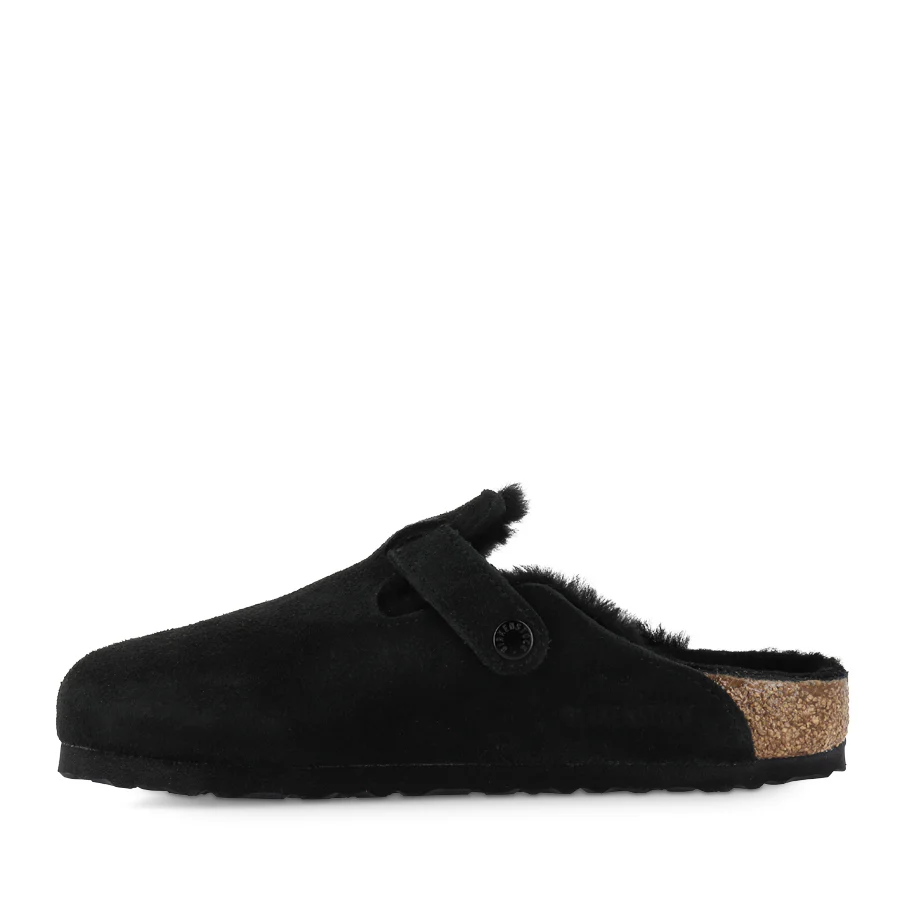 BOSTON SHEARLING - BLACK SUEDE LEATHER - Image 2