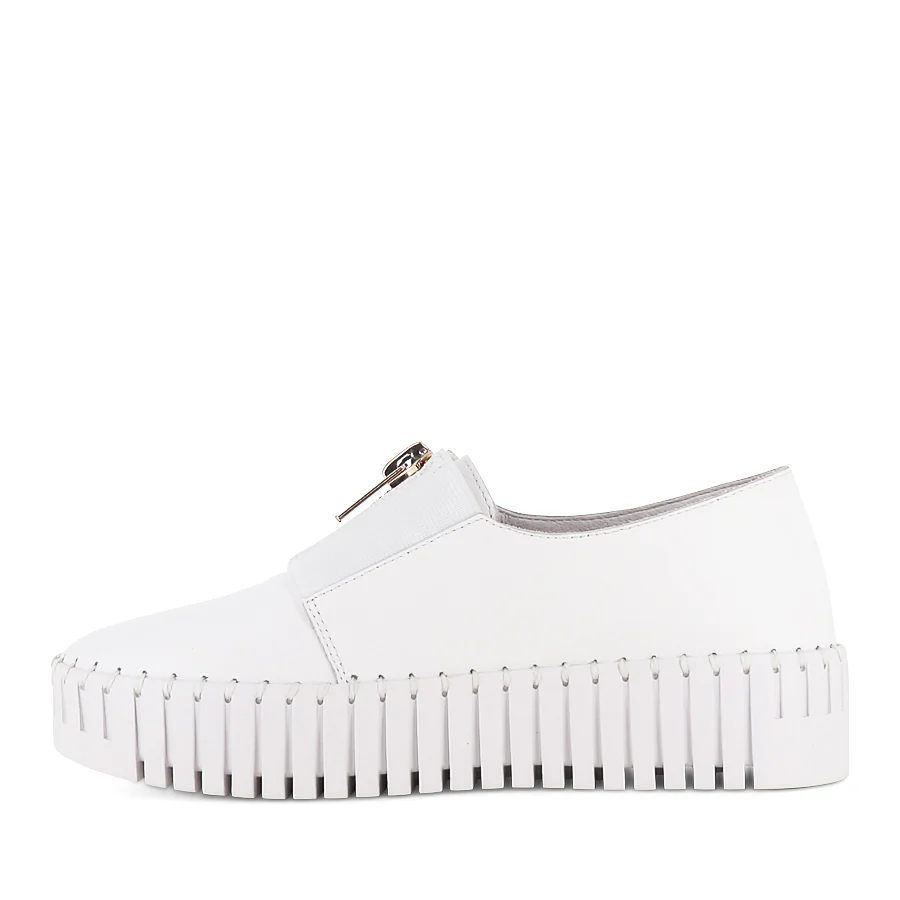 BRANZA - WHITE LEATHER - Image 2