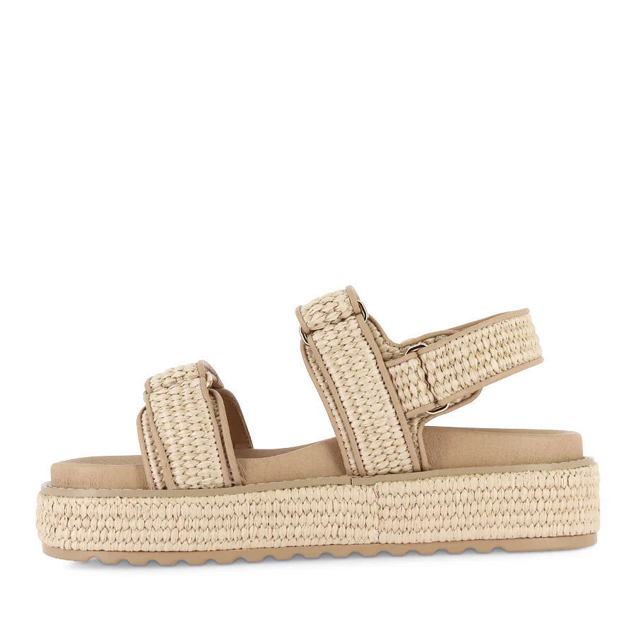 BRIDGETT - NATURAL WOVEN LEATHER - Image 2