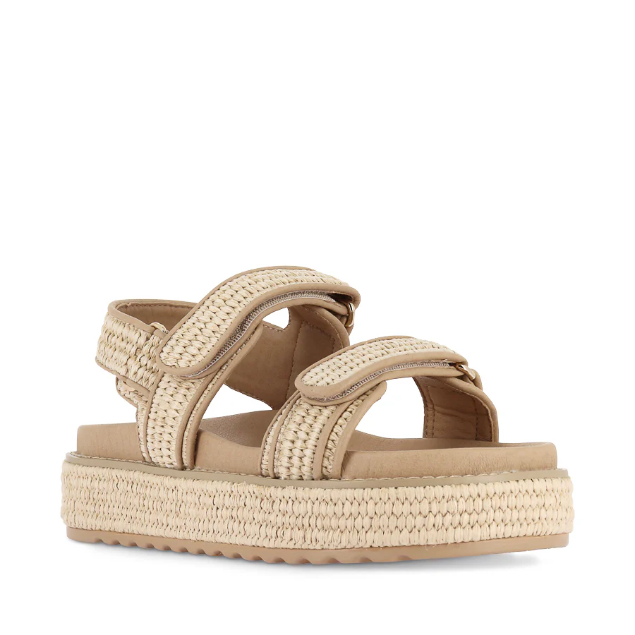 BRIDGETT - NATURAL WOVEN LEATHER - Image 3