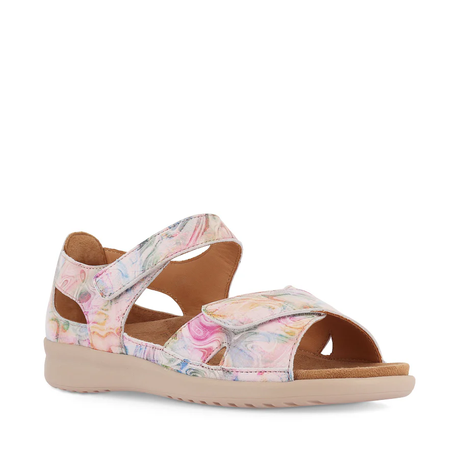 BRONN XW - NUDE FLORAL LEATHER - Image 3