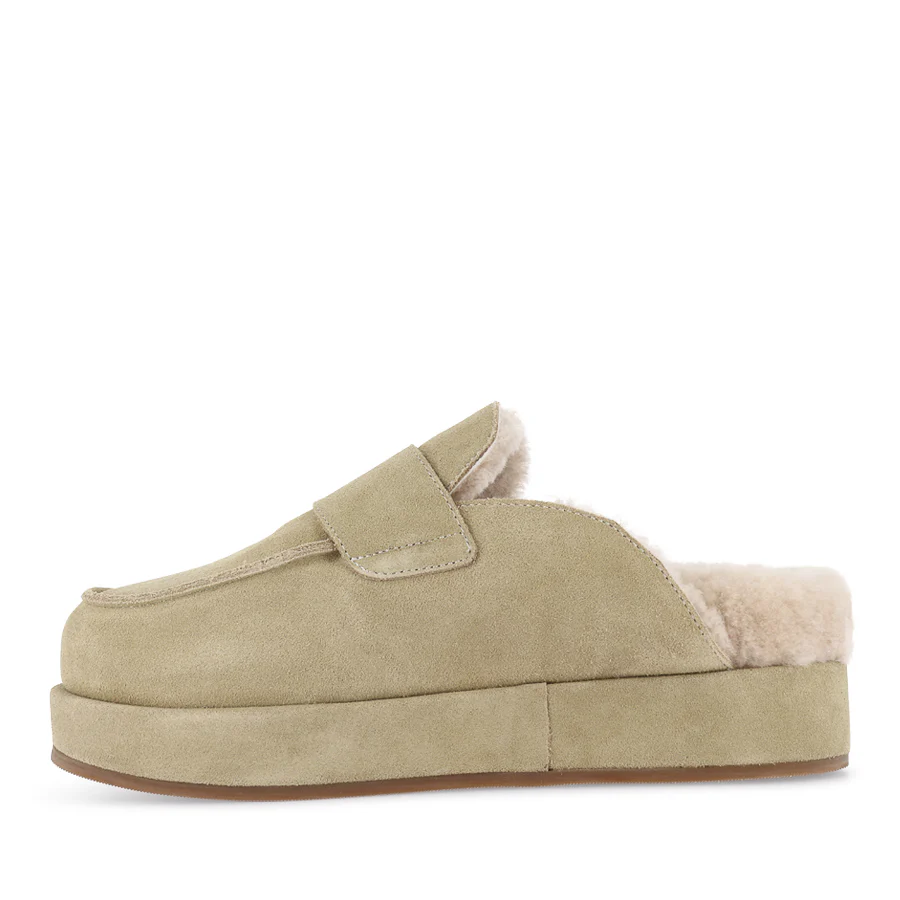 BURKLEY - DUNE SUEDE SHEARLING - Image 2
