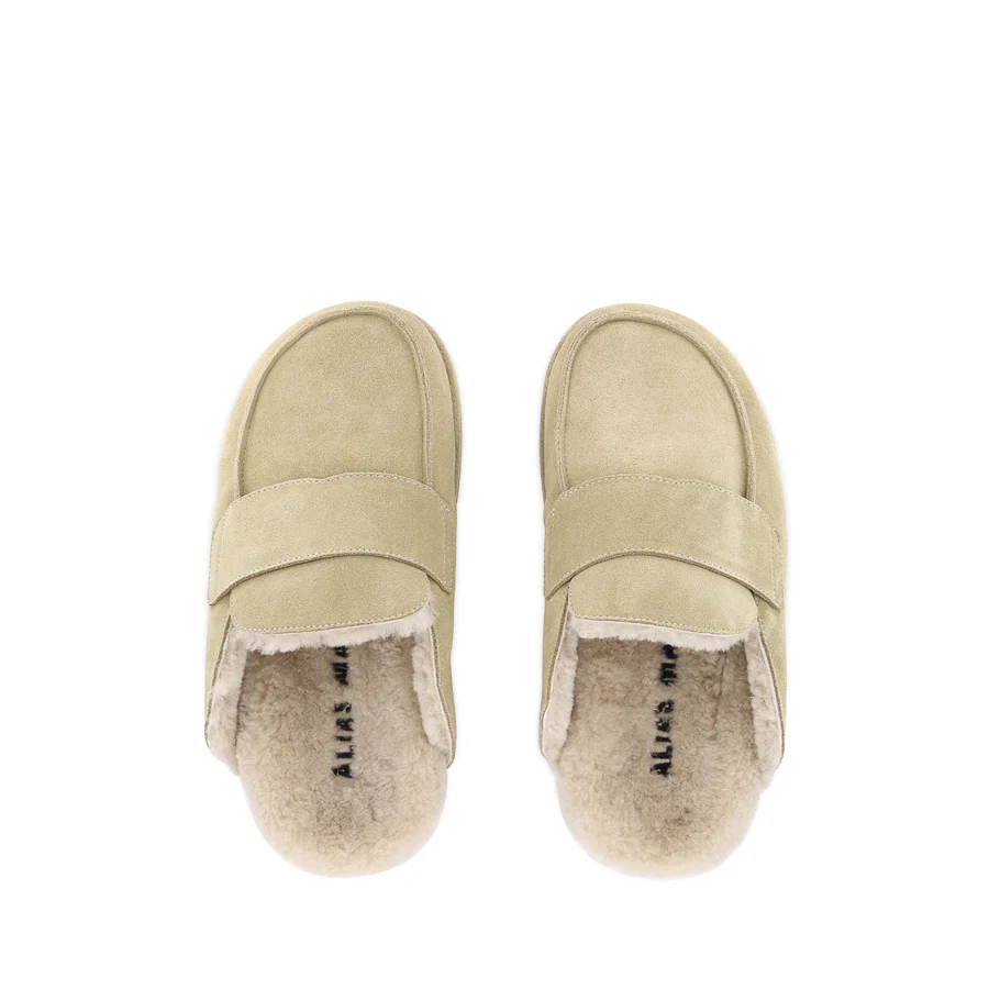 BURKLEY - DUNE SUEDE SHEARLING - Image 5