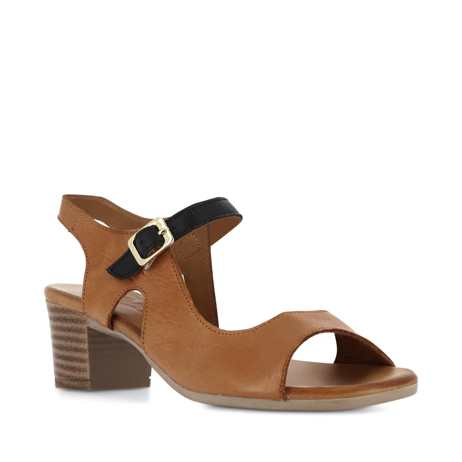 BURSA - TAN/NAVY LEATHER - Image 3