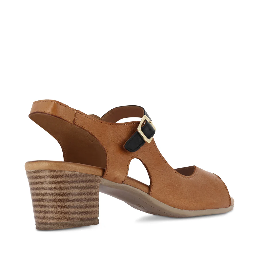 BURSA - TAN/NAVY LEATHER - Image 4